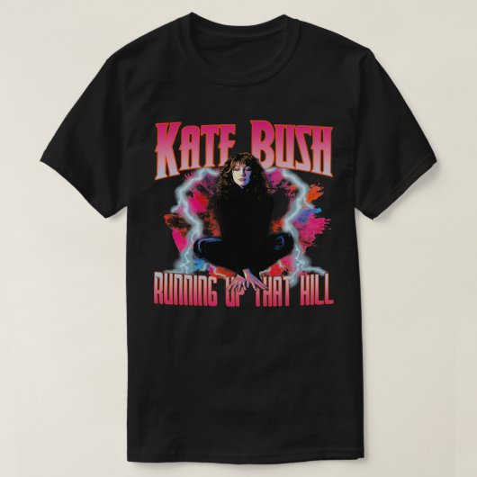 Bootleg Kate Bush Fanart Design T-Shirt (Design vorne)