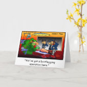 Bootleg Operation Funny Cartoon T-Shirts & Geschen Karte (Gelbe Blume)