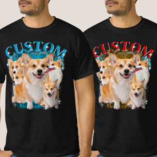 Bootleg Vintage Haustier Hunde Katze Lustiges Tier T-Shirt