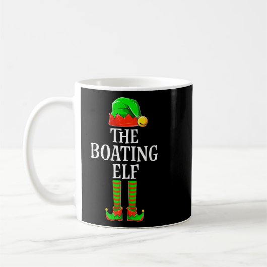 Bootlegende Männer Jungs Bekleidung Weihnachtsmatt Kaffeetasse (Links)