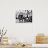 Bootlegger's Wrecked Car, 1922. Vintages Foto Poster (Küche)