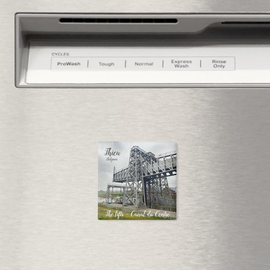 Bootlift von Thieu in Belgien Magnet (In Situ (Geschirrspüler))