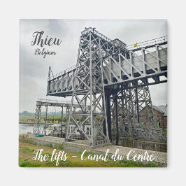 Bootlift von Thieu in Belgien Magnet