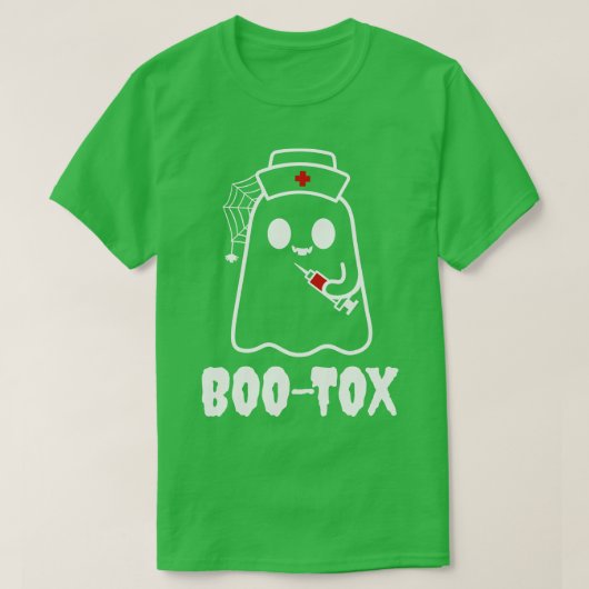 BooTox Niedlich Ghost Filler Botox Dysport Ästheti T-Shirt (Design vorne)