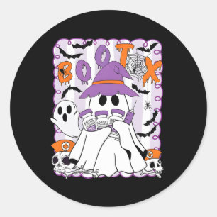 Bootox Nurse Injektor Halloween Filler Botox Dyspo Runder Aufkleber