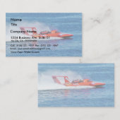 Bootrennen Visitenkarte (Vorne/Hinten)