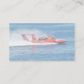 Bootrennen Visitenkarte (Rückseite)