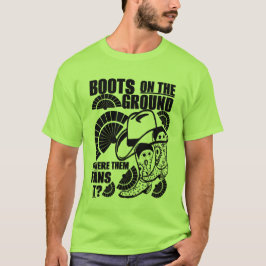 Boots am Boden T-Shirt