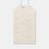 Boots and Bows Gift Tags Geschenkanhänger (Rückseite)