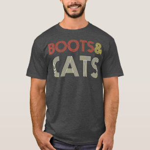 Boots and Cats T-Shirt - Lustiges House Techno