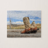 Boots and Spurs Puzzle (Horizontal)