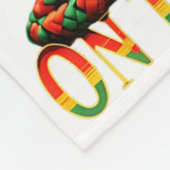 Boots auf dem Boden Boot Juneteenth Black Cowgirl Fleecedecke (Ecke)