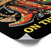 Boots auf dem Boden Junetenth Cowgirl Country Wes Poster (Ecke)