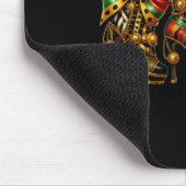 Boots auf dem Western Cowboy Boots Junetent Mousepad (Ecke)