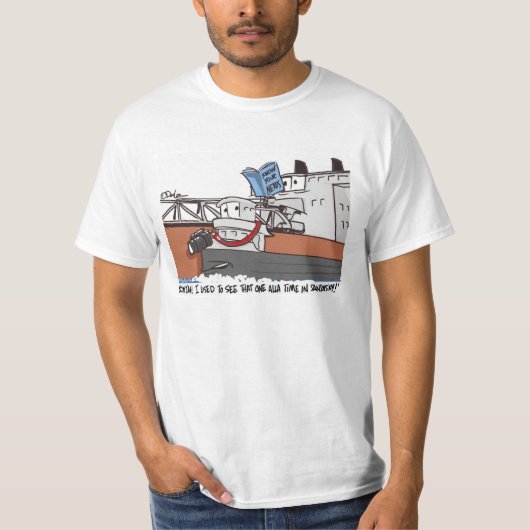 Boots-Beobachter-Beobachter T-Shirt (Vorderseite)