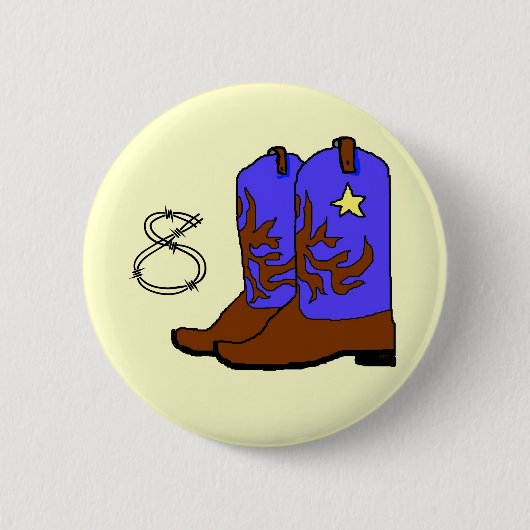 Boots Birthday Button (Vorderseite)