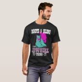 Boots Bling Its A Cowgirl Thing Country Life T-Shirt (Vorne ganz)