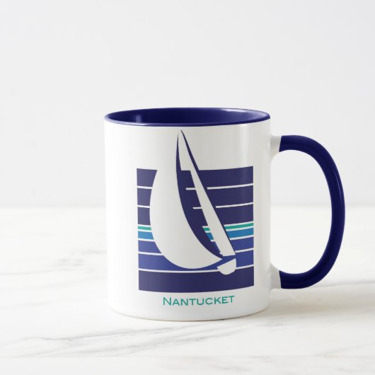 Boots-Blues Square_Nantucket Tasse (Rechts)