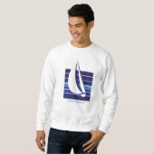 Boots-Blues Square_Vero Strand-T - Shirt (Vorne ganz)
