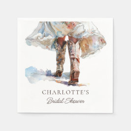 Boots Brautparty Napkins Serviette