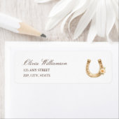 Boots & Bubbles Chic Baby Shower Return Address (Insitu)