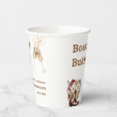 Boots & Bubbly Boho Western Engagement Party Pappbecher (Links)