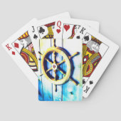 Boots-Helm-Spielkarten Spielkarten (Rückseite)