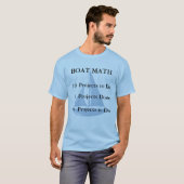 Boots-Mathe T-Shirt (Vorne ganz)