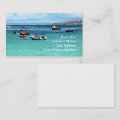 Boots-MietVisitenkarte Visitenkarte (Vorne/Hinten)