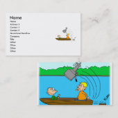 Boots-Motor Visitenkarte (Vorne/Hinten)