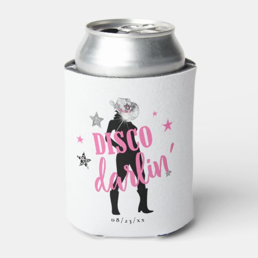 Boots 'n Bling Bachelorette Disco Darlin' ID925 Dosenkühler (Kanne Vorderseite)