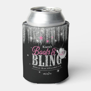 Boots 'n Bling Disco Bachelorette ID925 Dosenkühler
