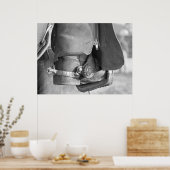 Boots-n-Spurs Poster (Küche)