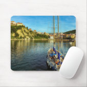 Boots-näherndes Ufer | Agropoli Mousepad (Mit Mouse)