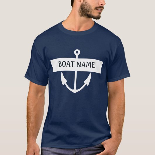 Boots-Namensanker-Crew T-Shirt (Vorderseite)