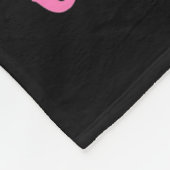 Boots on the Ground Pink Cowgirl Brustkrebs Wes Fleecedecke (Ecke)