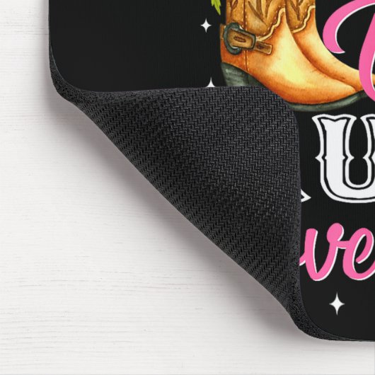 Boots Or Bows Aunt Loves You Gender Reveal Family Mousepad (Ecke)