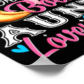 Boots Or Bows Aunt Loves You Gender Reveal Family Poster (Ecke)