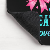 Boots Or Bows Great Aunt Loves You Gender Reveal F Mousepad (Ecke)