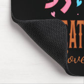 Boots Or Bows Great Auntie Loves You Gender Reveal Mousepad (Ecke)