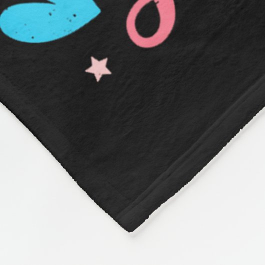 Boots Or Bows Great Grandma Loves You Gender Revea Fleecedecke (Ecke)