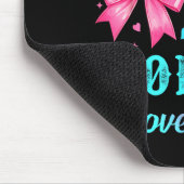 Boots Or Bows Momma Loves You Gender Reveal Family Mousepad (Ecke)