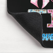 Boots Or Bows Tio Loves You Gender Reveal Western Mousepad (Ecke)