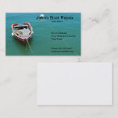 Boots-Reparatur-Visitenkarte Visitenkarte (Vorne/Hinten)