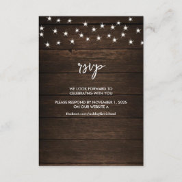 Boots & Rose Personalisierter Hochzeitsrabatt von Begleitkarte