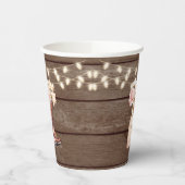 Boots Rustic Cowgirl BRAUTPARTY Vielen Dank Pappbecher (Links)