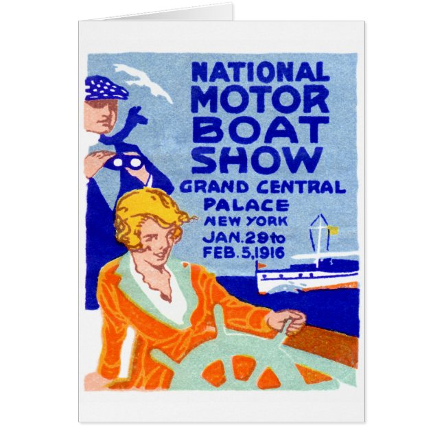 Boots-Show-Plakat 1916 (Vorne)