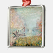 Boots-Studio Claude Monets | auf der Seine Silbernes Ornament (Links)