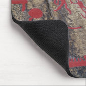 Boots- und Rotwildjagdszenen Mousepad (Ecke)