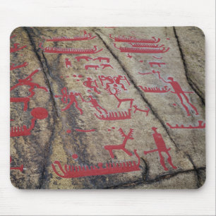 Boots- und Rotwildjagdszenen Mousepad